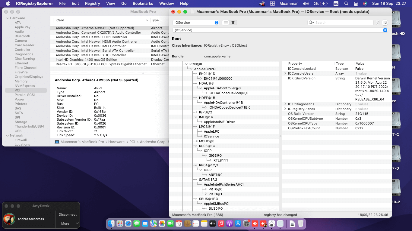 Lenovo G40 70 [Haswell   Intel HD 4400 + PS2]   OpenCore 10